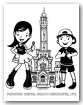Free Coloring Book from Pediatric Dental Health Associates in Chicago, IL